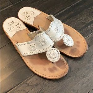 Jack Rogers Hampton’s Sandal White